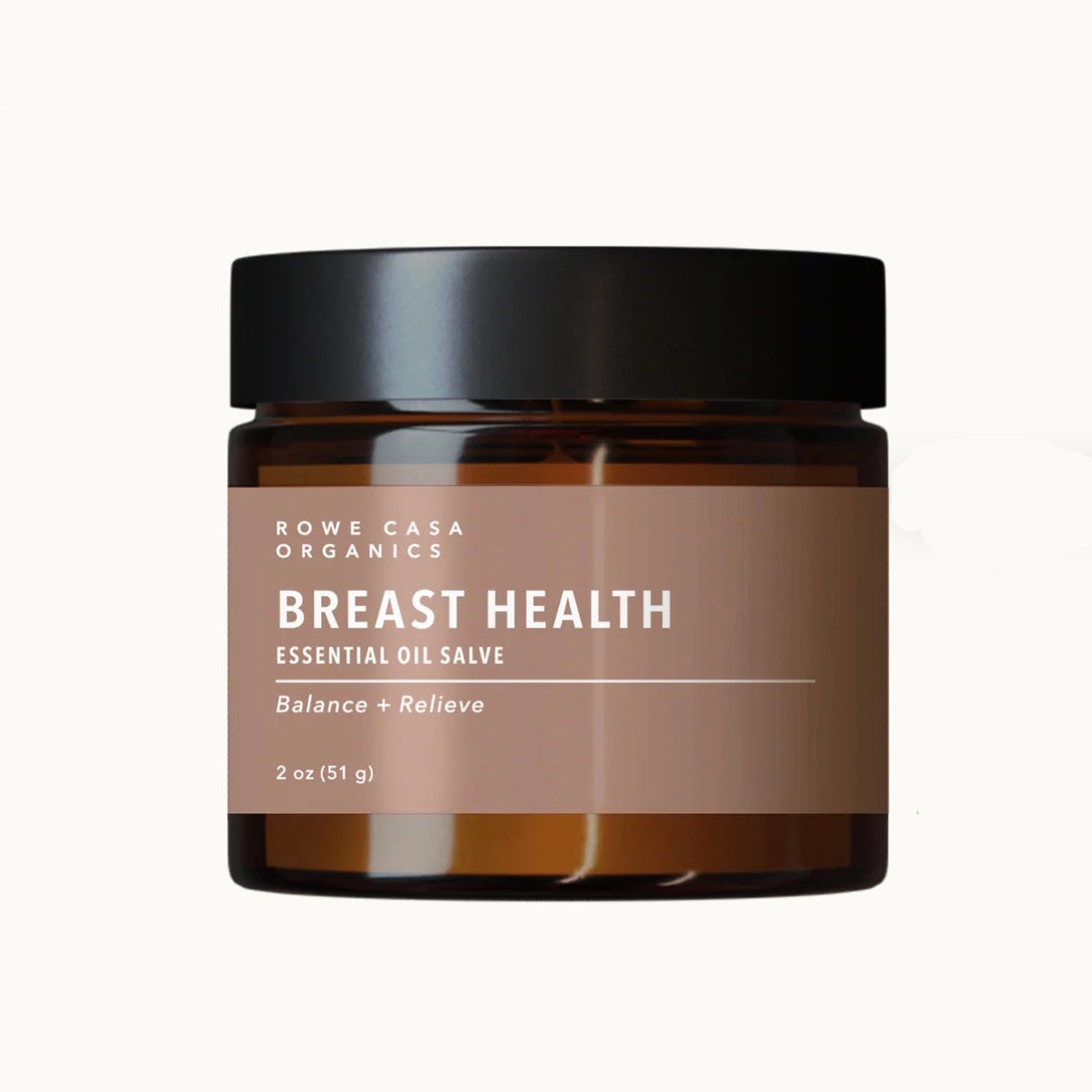 Breast Health Salve, Balance + Relieve, 2oz, Rowe Casa Organics