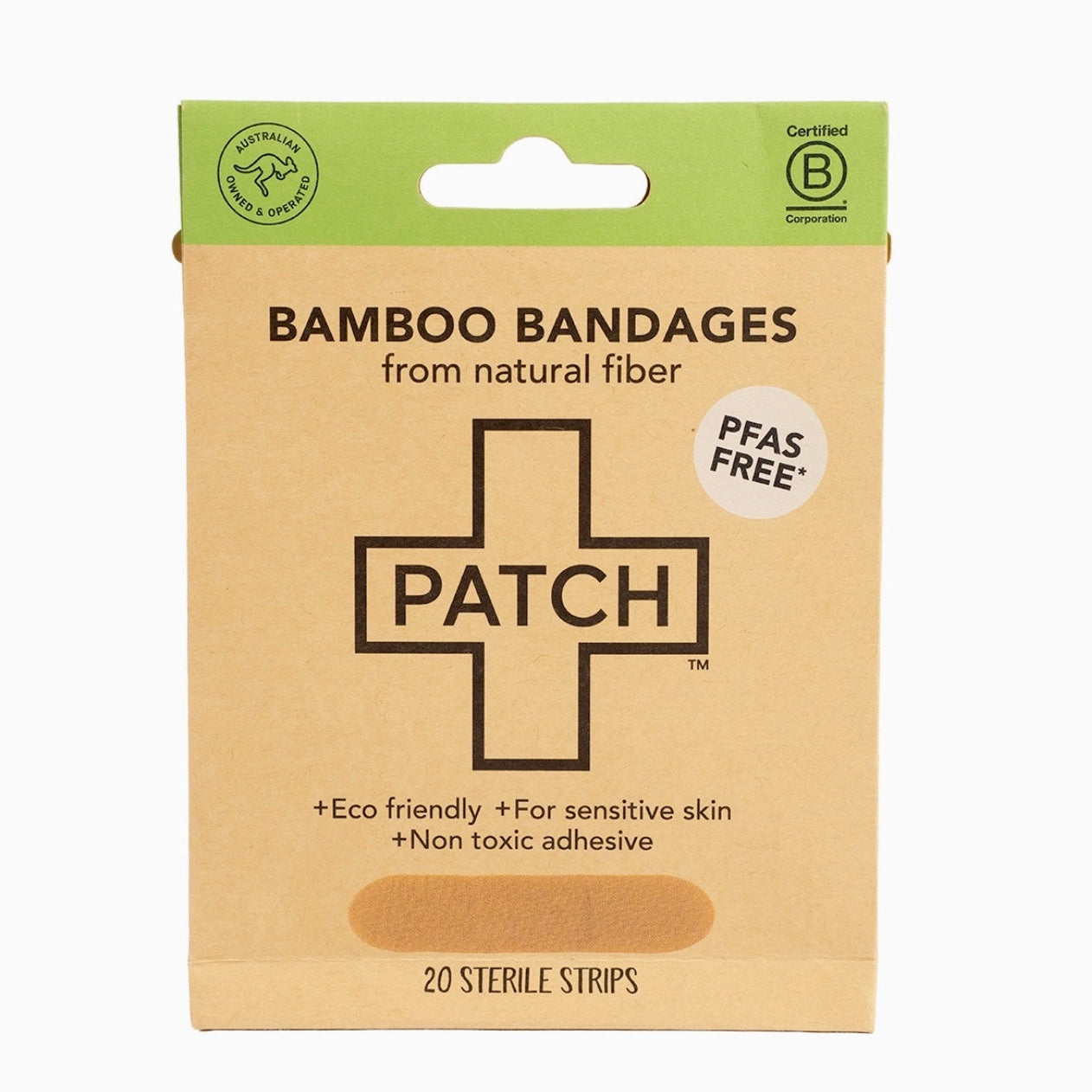 Patch Natural Bandages, 20ct, PATCH