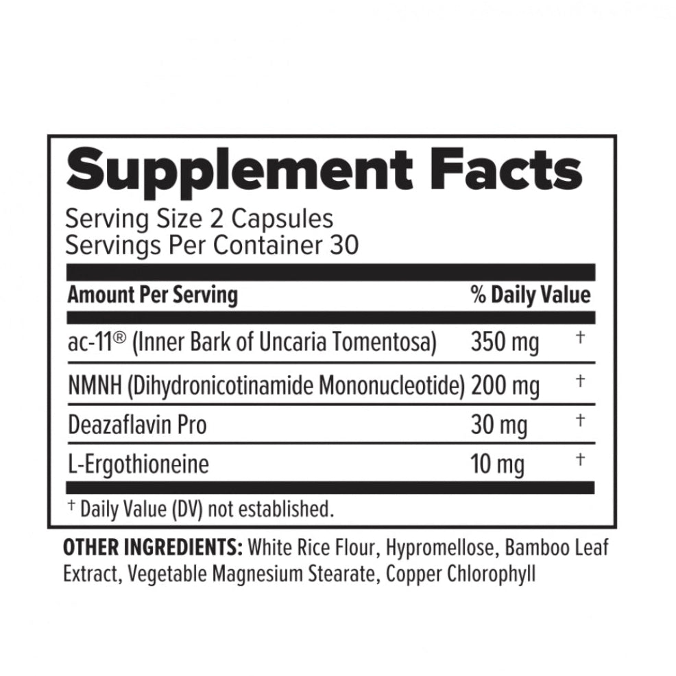 REVRS, NMNH & NAD+ Support, 60 Capsules, Frequense