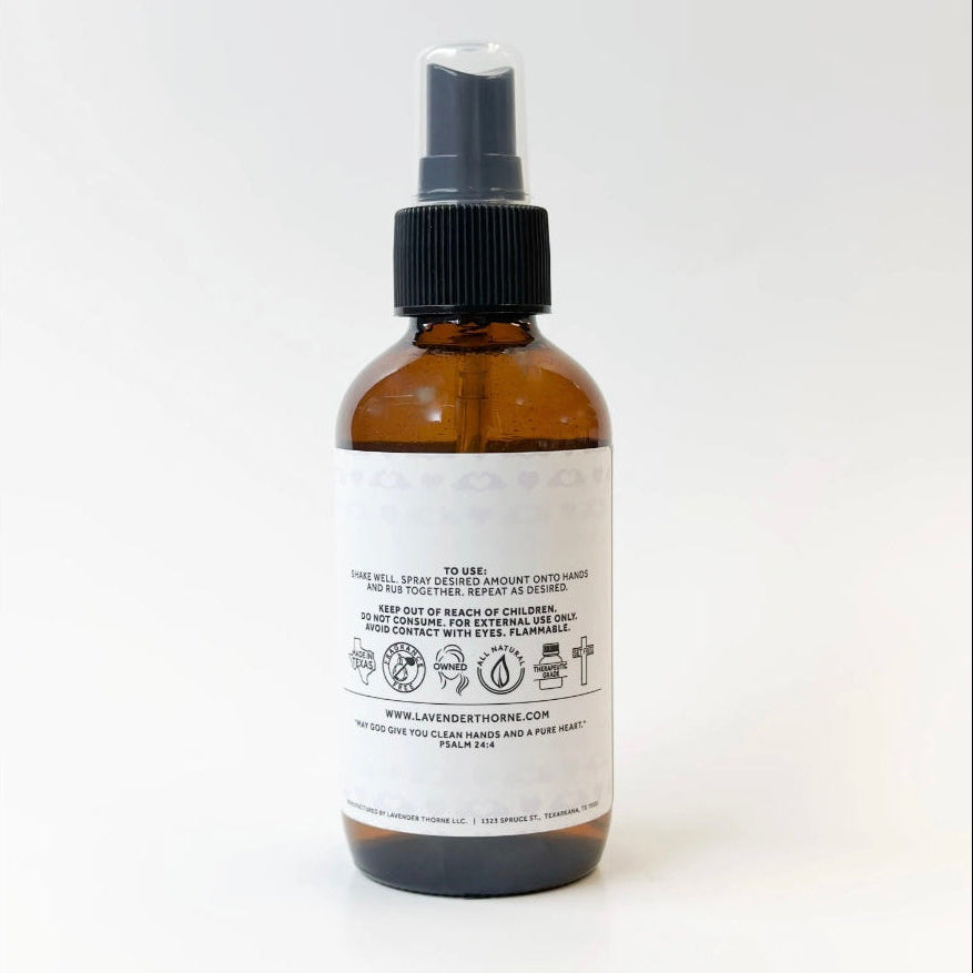 Clean Hands, Pure Heart - Purifying Hand Spray, 4oz, Lavender Thorne
