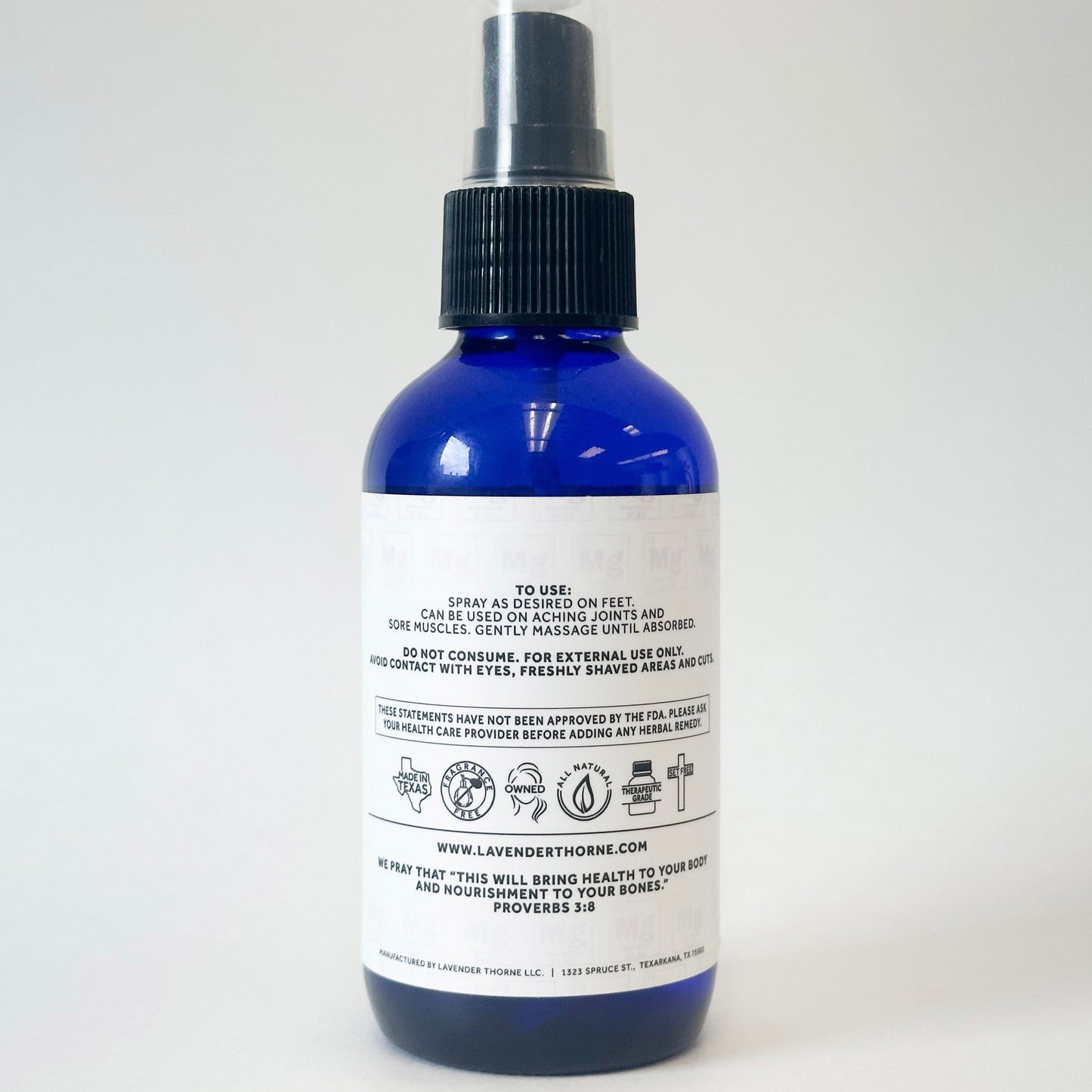 Magnesium Spray, 4 fl oz, Lavender Thorne
