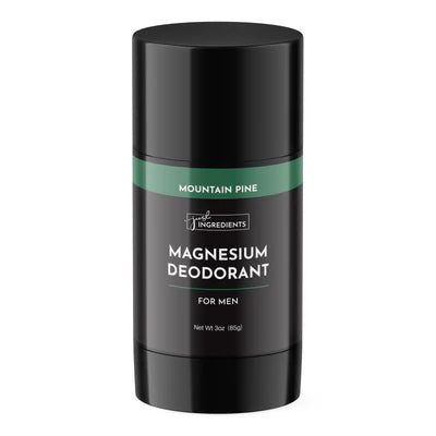 Men's Magnesium Deodorant, Mountain Pine, 5oz, Just Ingredients
