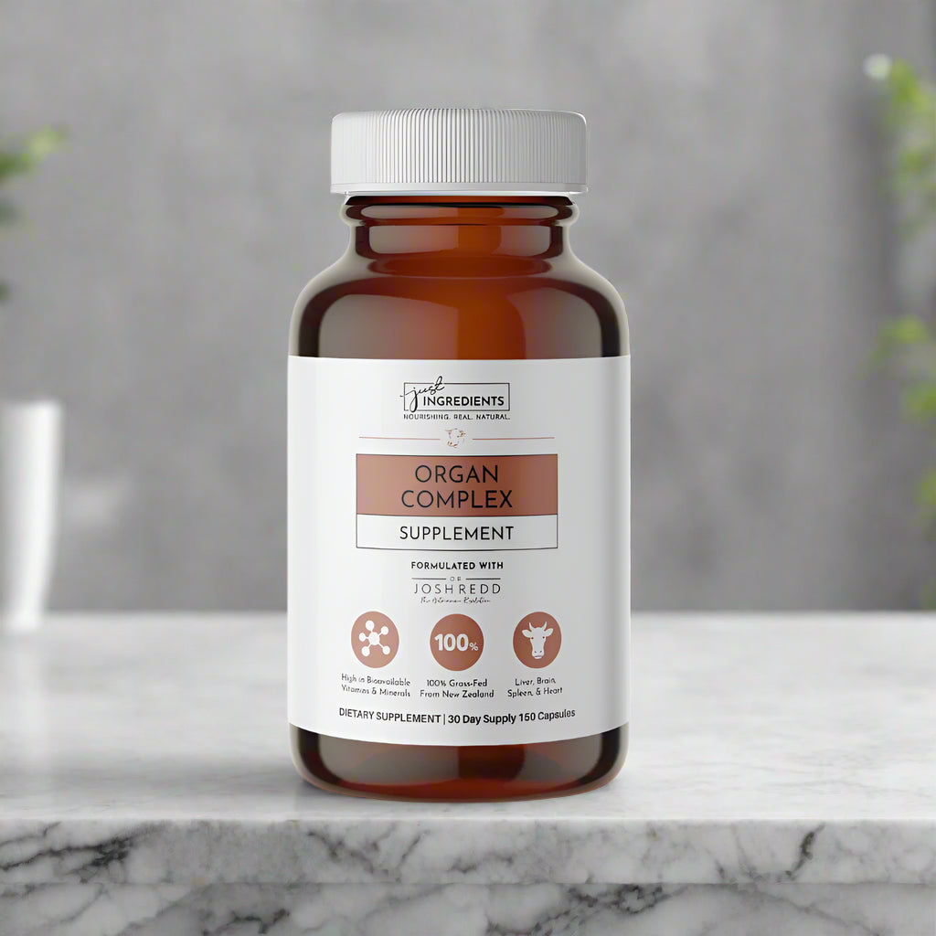Organ Complex Supplement, 150 Capsules, Just Ingredients