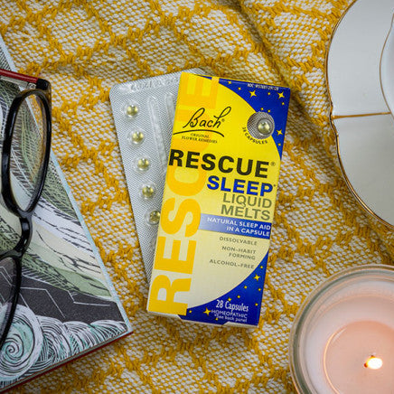 Rescue Sleep Liquid Melts, 28 Dissolving Capsules, Bach