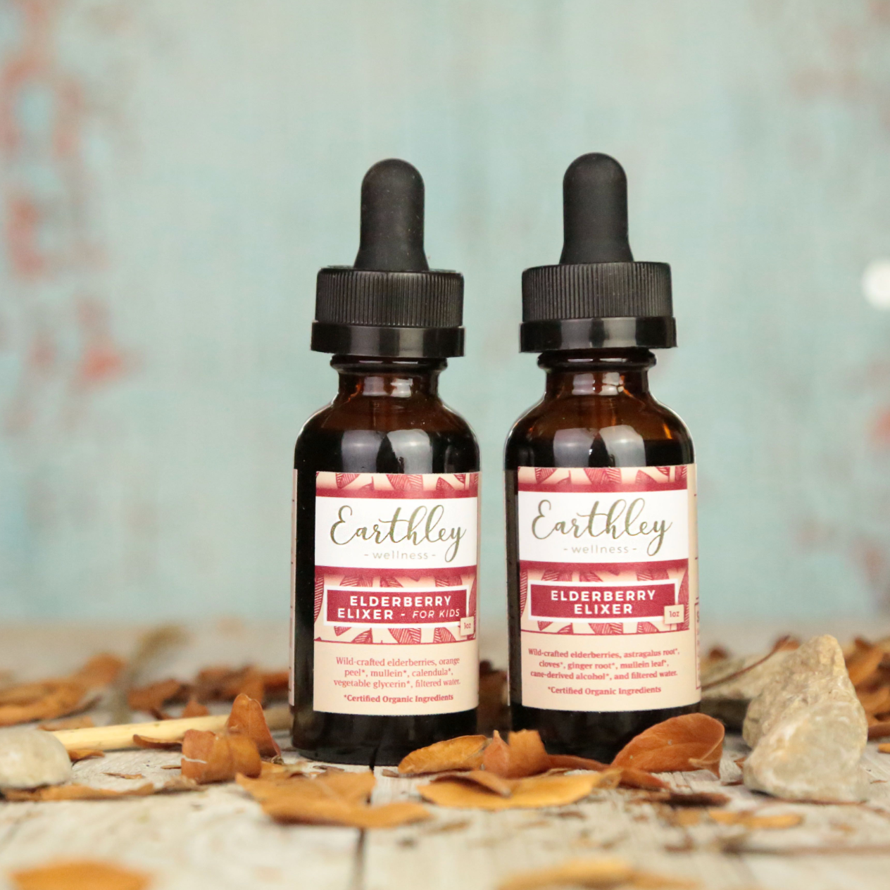 Elderberry Elixer - Respiratory & Immune System Support, Earthley