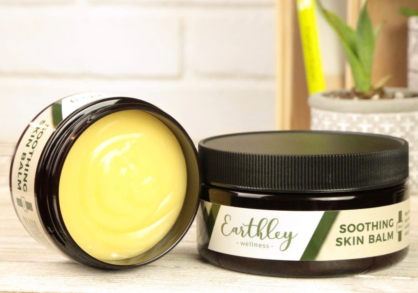 Soothing Skin Balm - Soothes Dry Skin, 4-8oz, Earthley