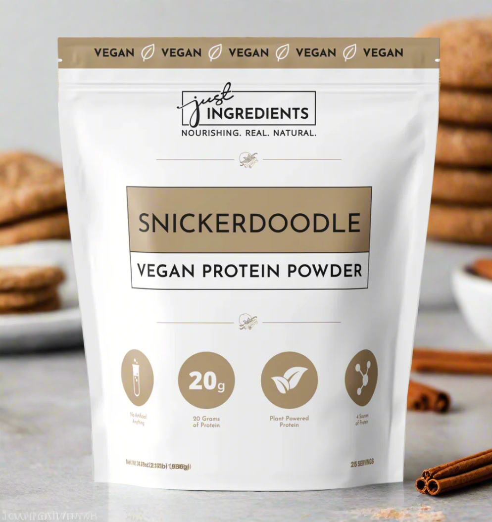 Vegan Snickerdoodle Protein Powder, 20 Servings, Just Ingredients