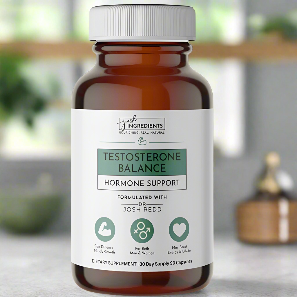 Testosterone Balance Hormone Support, 90 Capsules, Just Ingredients