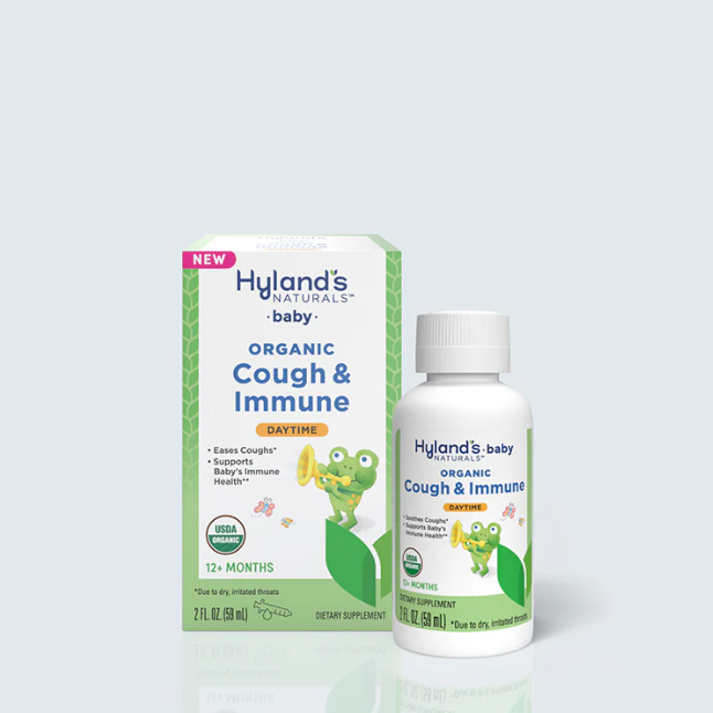 Hyland's Baby Organic Cough & Immune, Daytime, 2oz