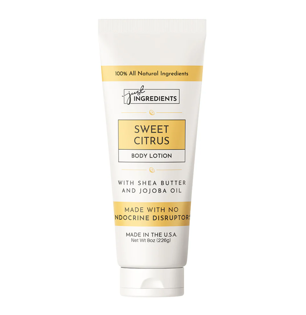 Sweet Citrus Body Lotion, Just Ingredients