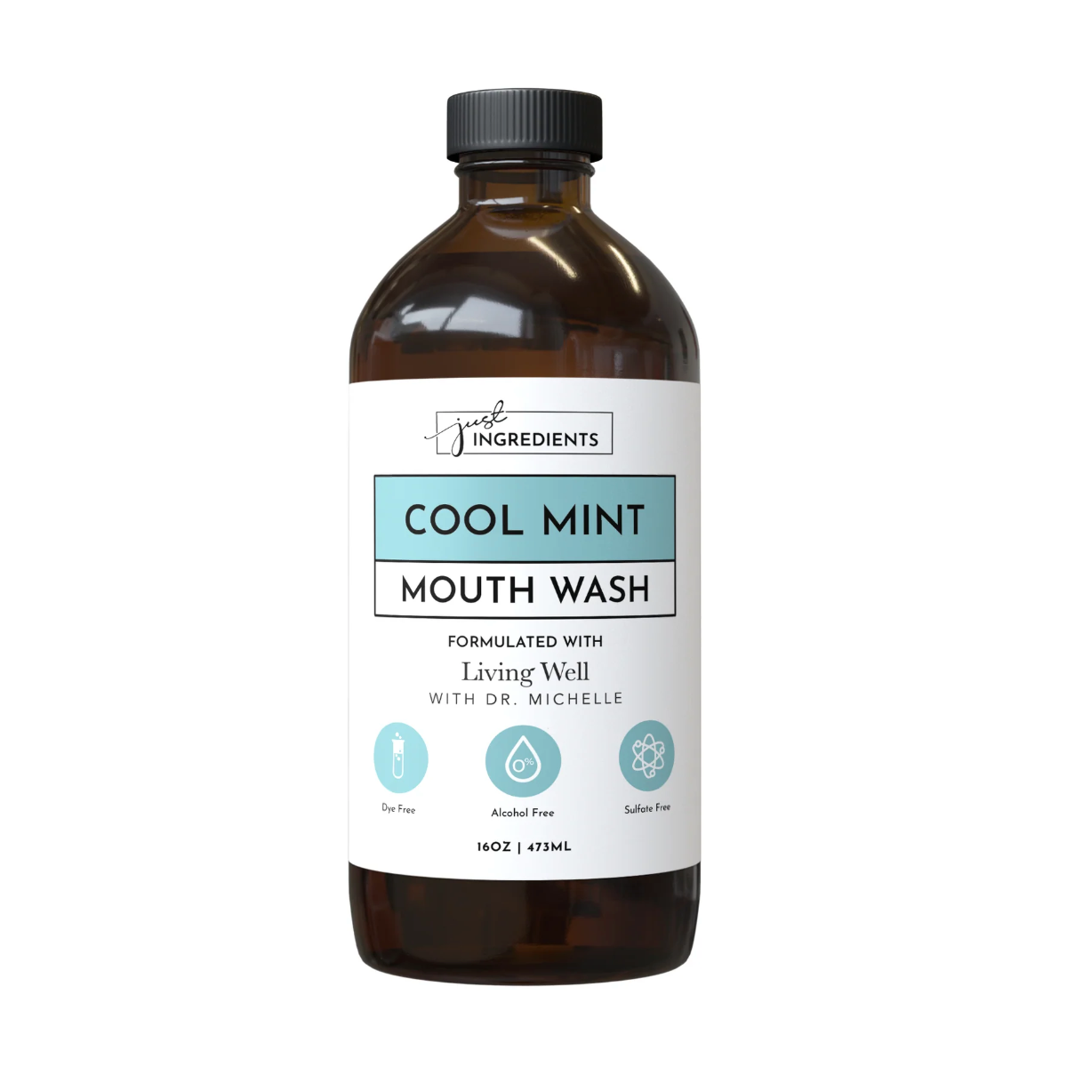 Remineralizing Mouth Wash, 16oz, Just Ingredients