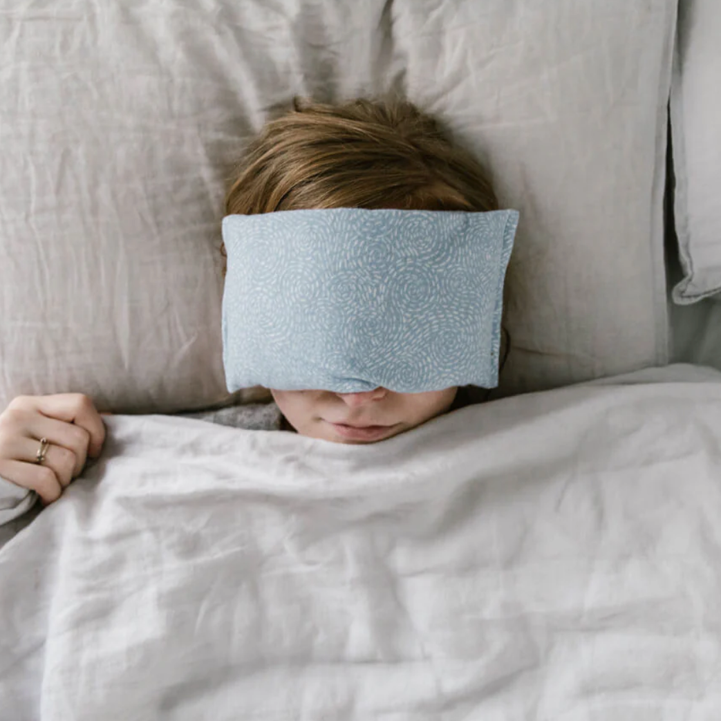 Weighted Eye Pillow - Lavender-Filled, Whispering Willow