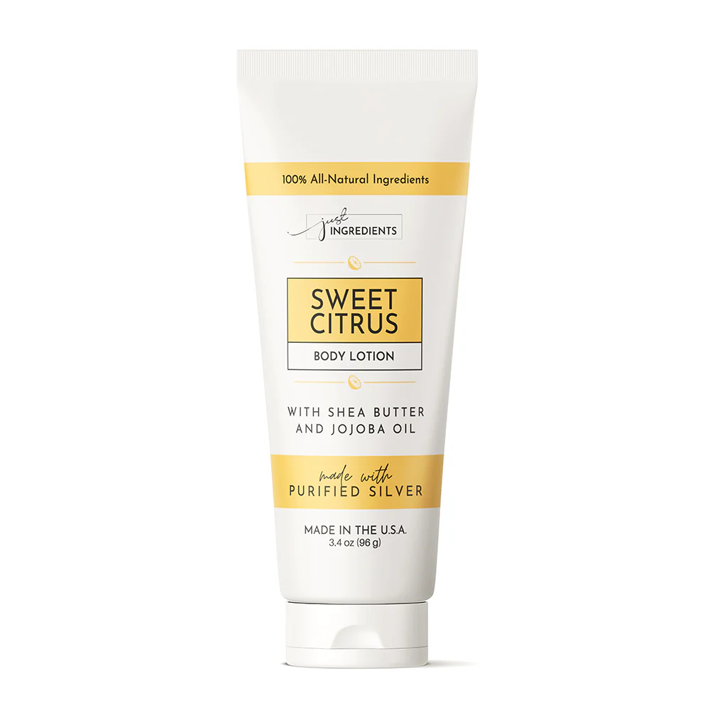 Sweet Citrus Body Lotion, Just Ingredients