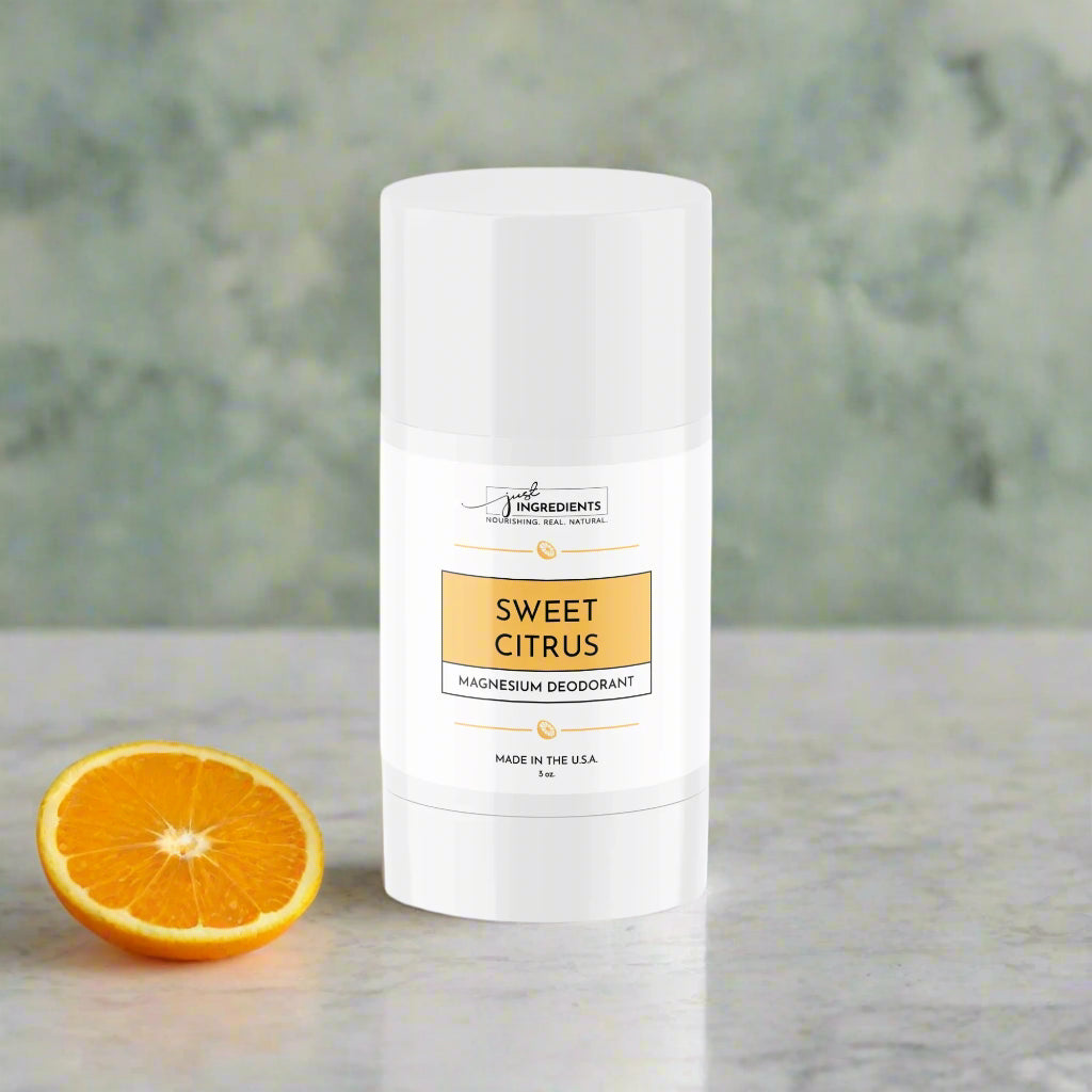 Sweet Citrus Deodorant, Just Ingredients