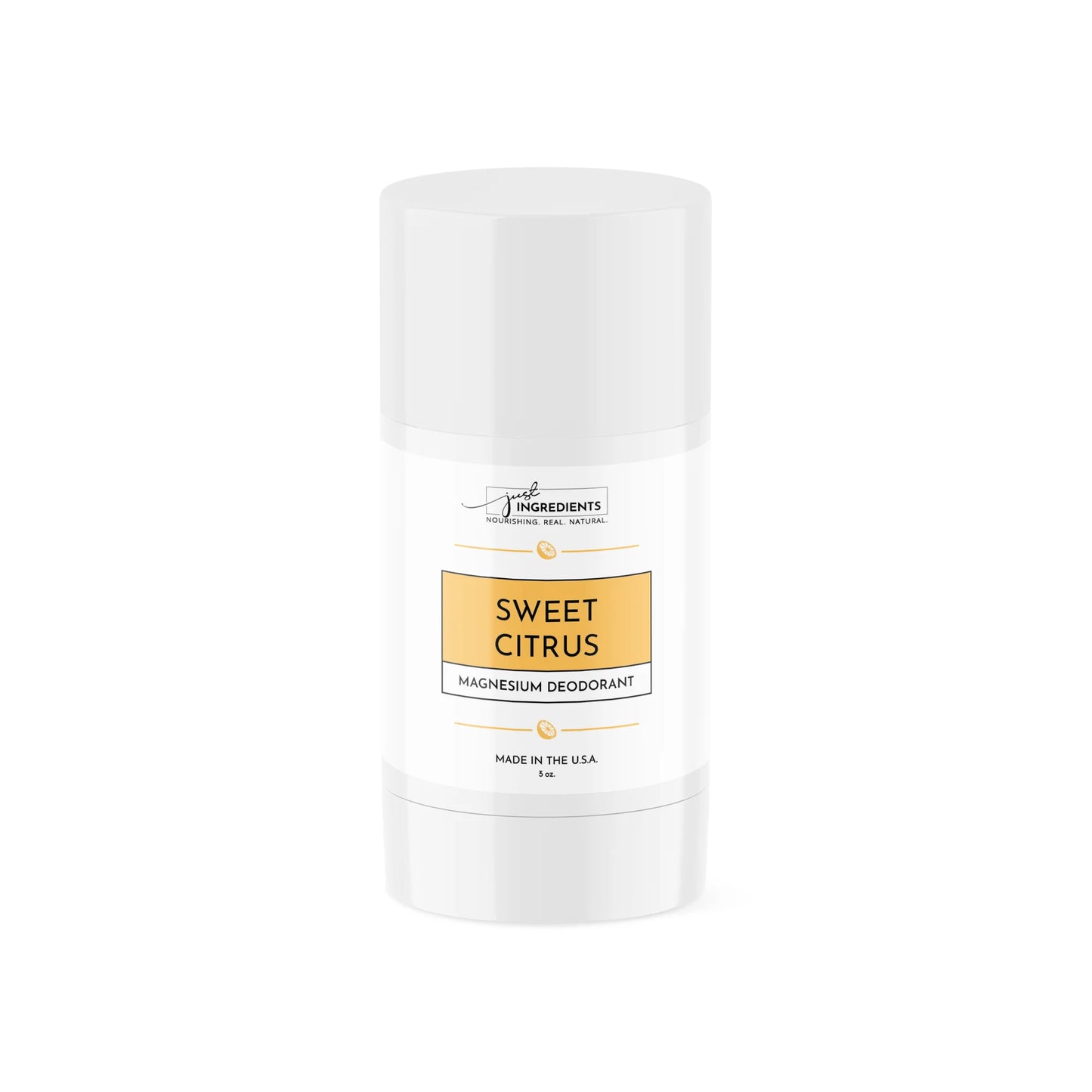 Sweet Citrus Deodorant, Just Ingredients