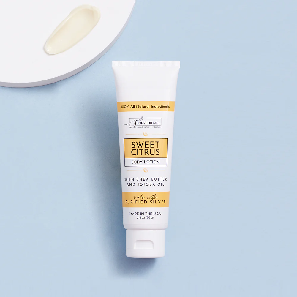 Sweet Citrus Body Lotion, Just Ingredients