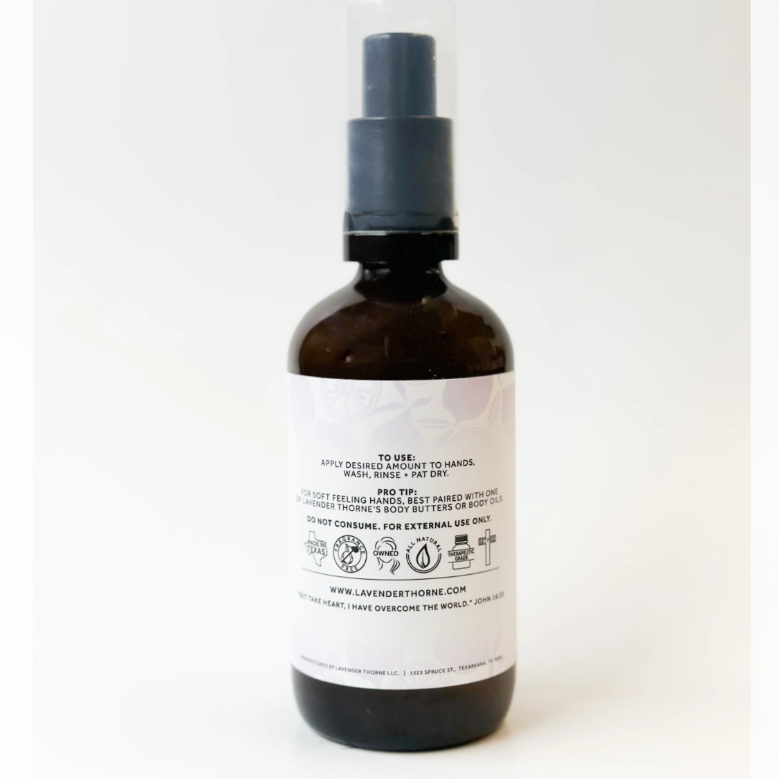 The Soap Collective - Hand Soap, 8oz, Lavender Thorne