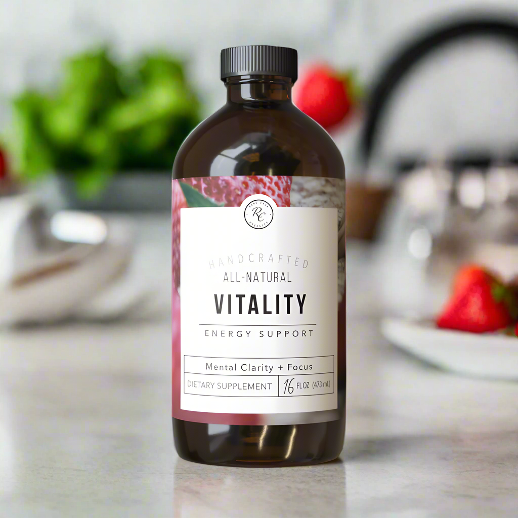 Vitality, Energy Support, Mental Clarity + Focus, Rowe Casa Organics