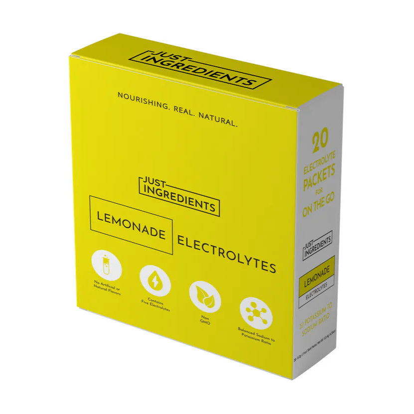 Electrolyte Box, 20 Single Serving Packs, Just Ingredients