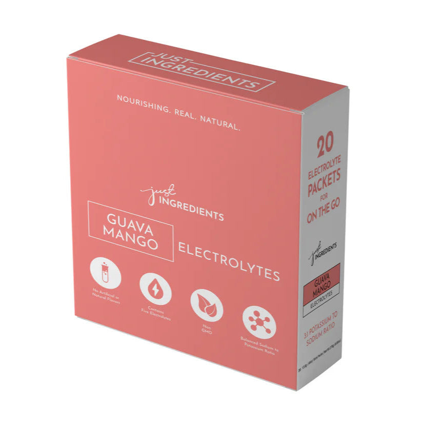 Electrolyte Box, 20 Single Serving Packs, Just Ingredients