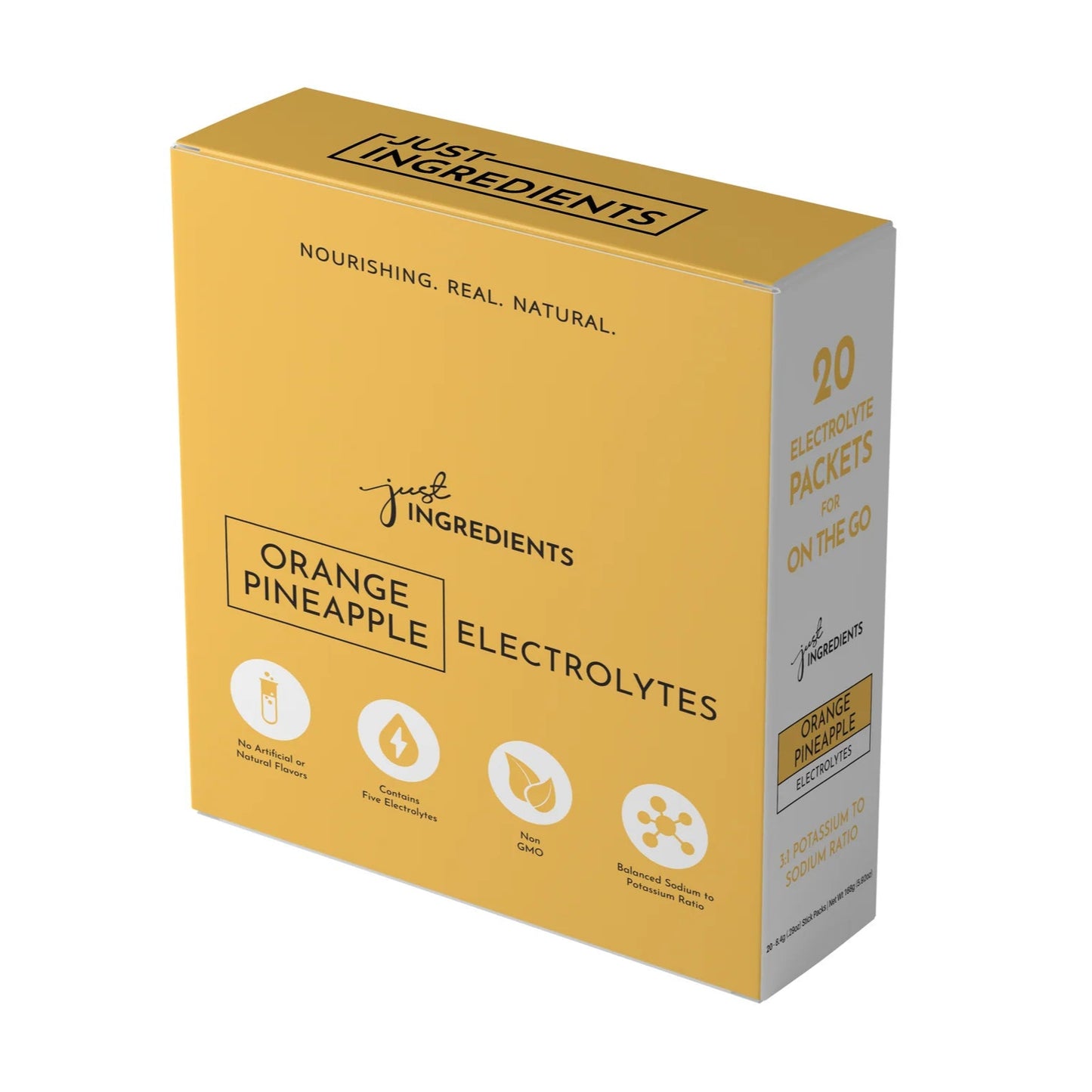 Electrolyte Box, 20 Single Serving Packs, Just Ingredients