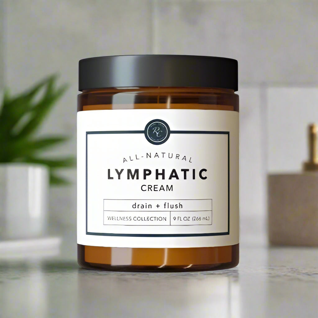 Lymphatic Cream, Drain + Flush, 9 oz, Rowe Casa Organics