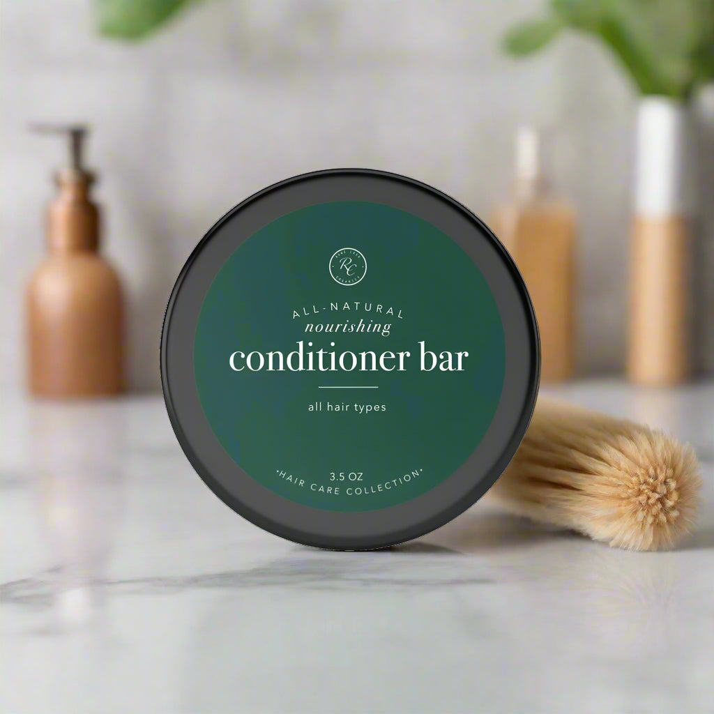 Nourishing Conditioner Bar, All Hair Types, 3.5oz, Rowe Casa Organics