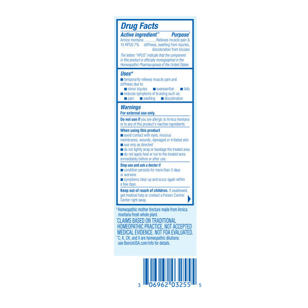 Arnicare Cream, Homeopathic Medicine for Pain Relief, 1.33-2.5 oz, Boiron