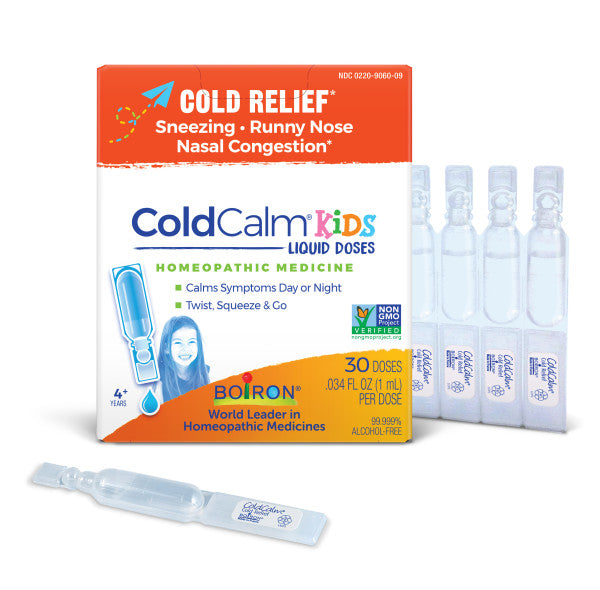 ColdCalm Kids, Homeopathic Medicine For Cold Relief, 30 Liquid Doses
