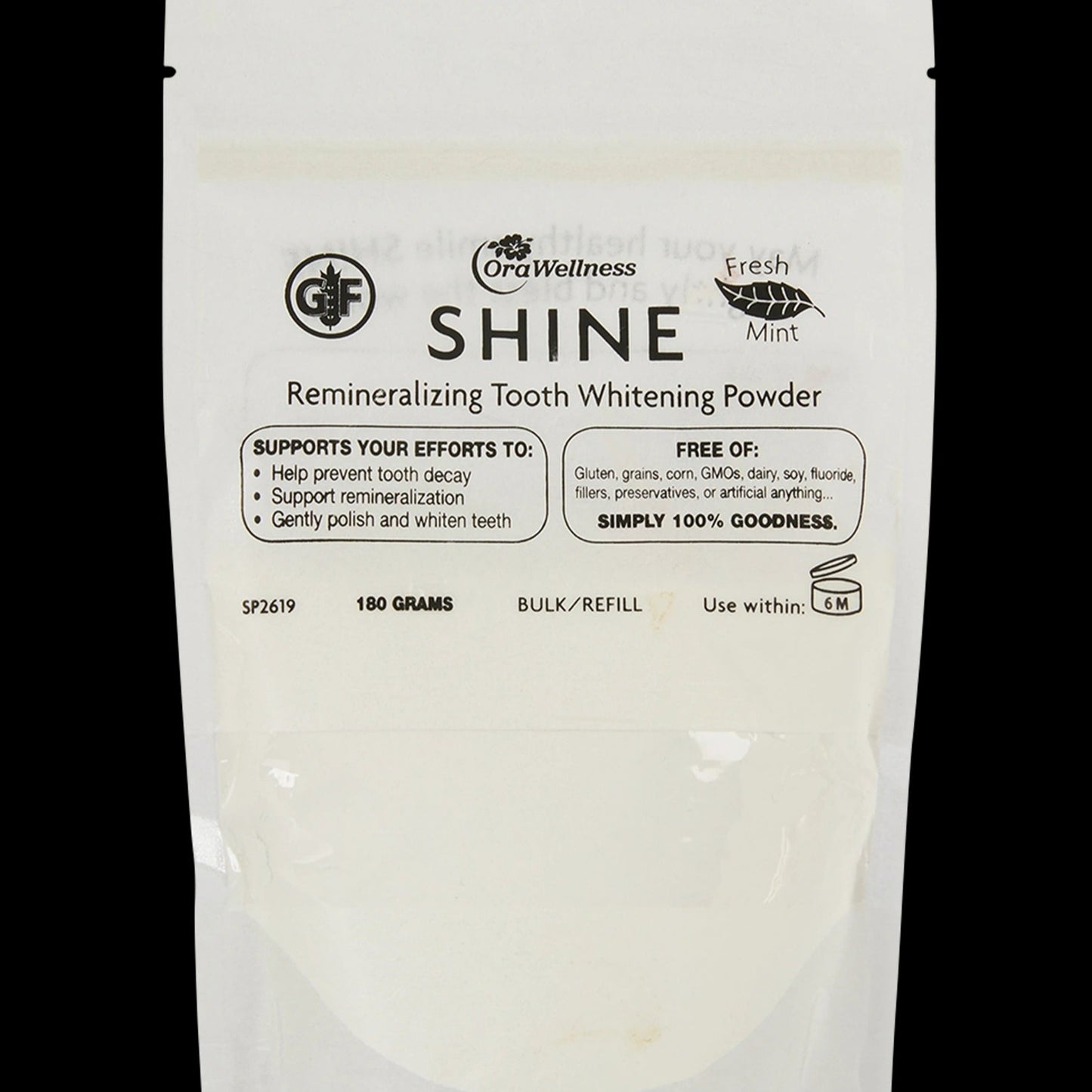 Shine Remineralizing Tooth Whitening Powder, Mint