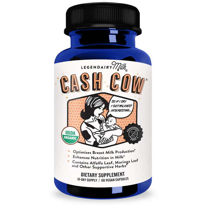 Cash Cow, 60 Vegan Capsules, USDA Organic, Legendairy Milk