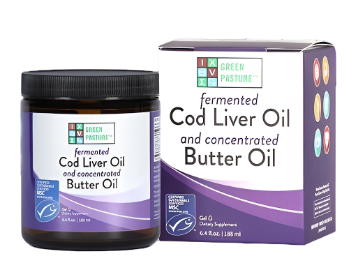 Fermented Cod Liver Oil / Concentrated Butter Oil (Gel)