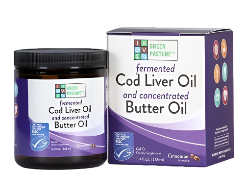 Fermented Cod Liver Oil / Concentrated Butter Oil (Gel)