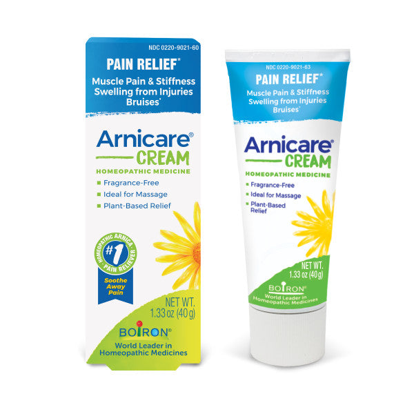 Arnicare Cream, Homeopathic Medicine for Pain Relief, 1.33-2.5 oz, Boiron