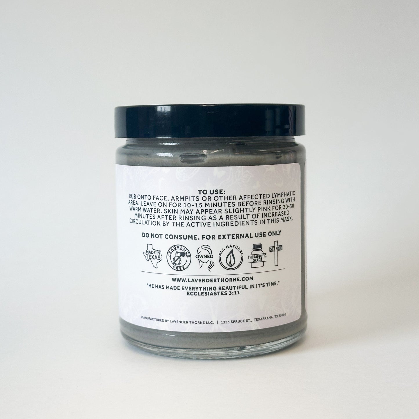 Detox Mask - Purifying Face Mask, 8oz, Lavender Thorne