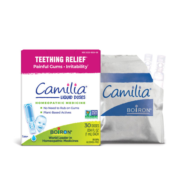 Camilia Teething Relief, 30 Single Liquid Doses, Boiron