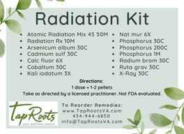 Radiation Kit & Booklet