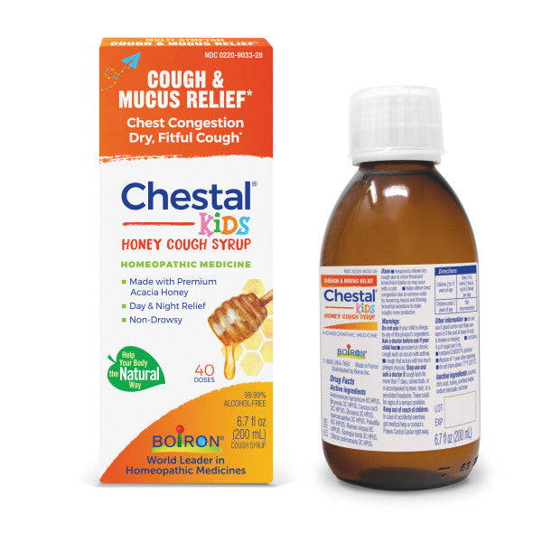 Chestal Kids Cough Syrup with Honey, Boiron