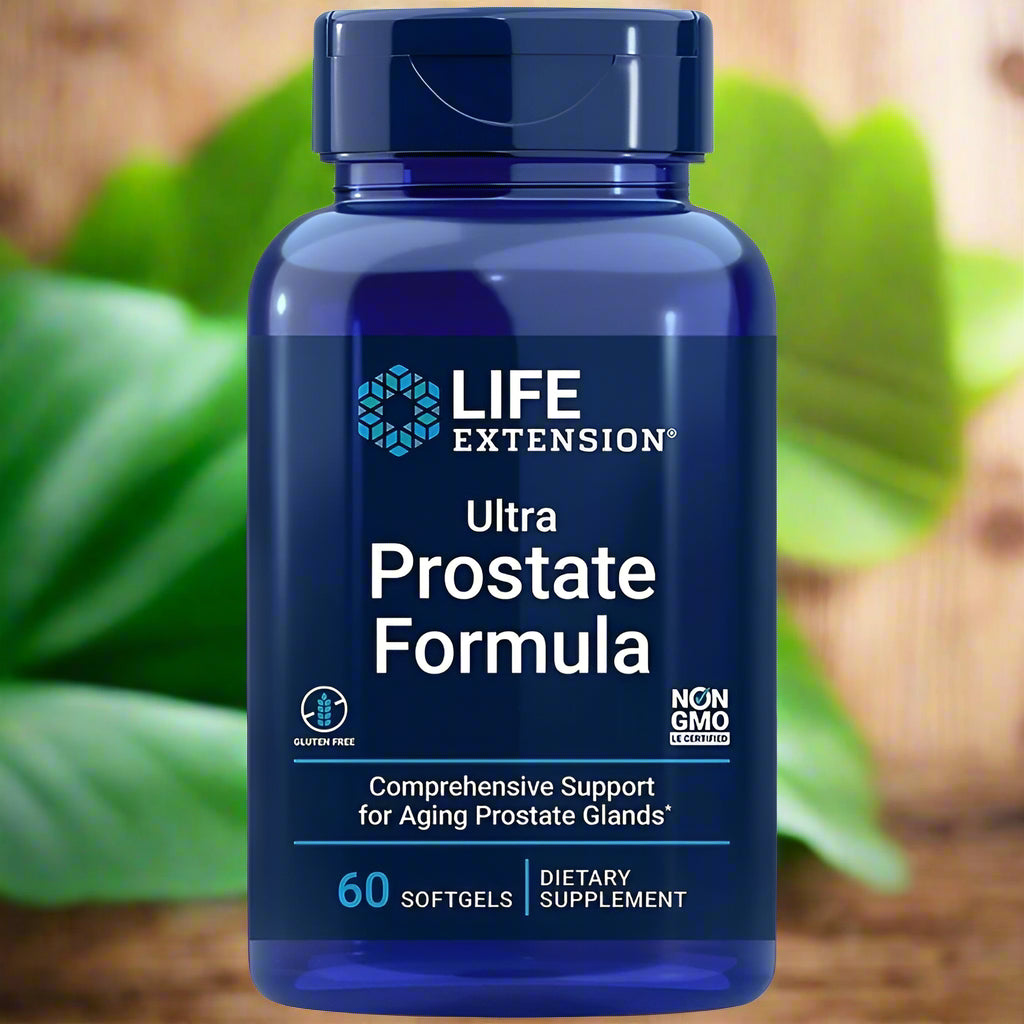 Ultra Prostate Formula, Comprehensive Support for Aging Prostate Glands, 60 Softgels, Life Extension