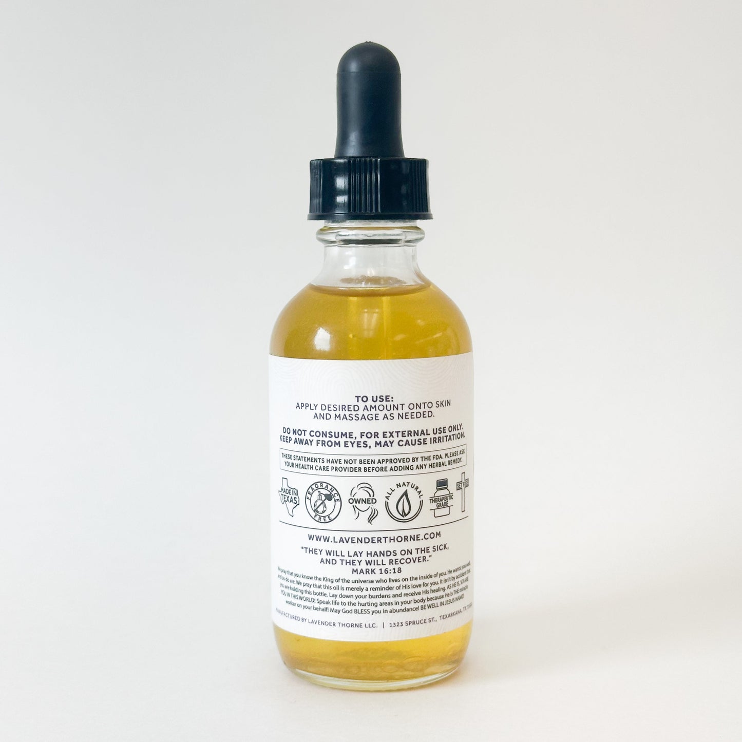 Healing Hands - Nerve + Pain Relief Oil, 2oz, Lavender Thorne