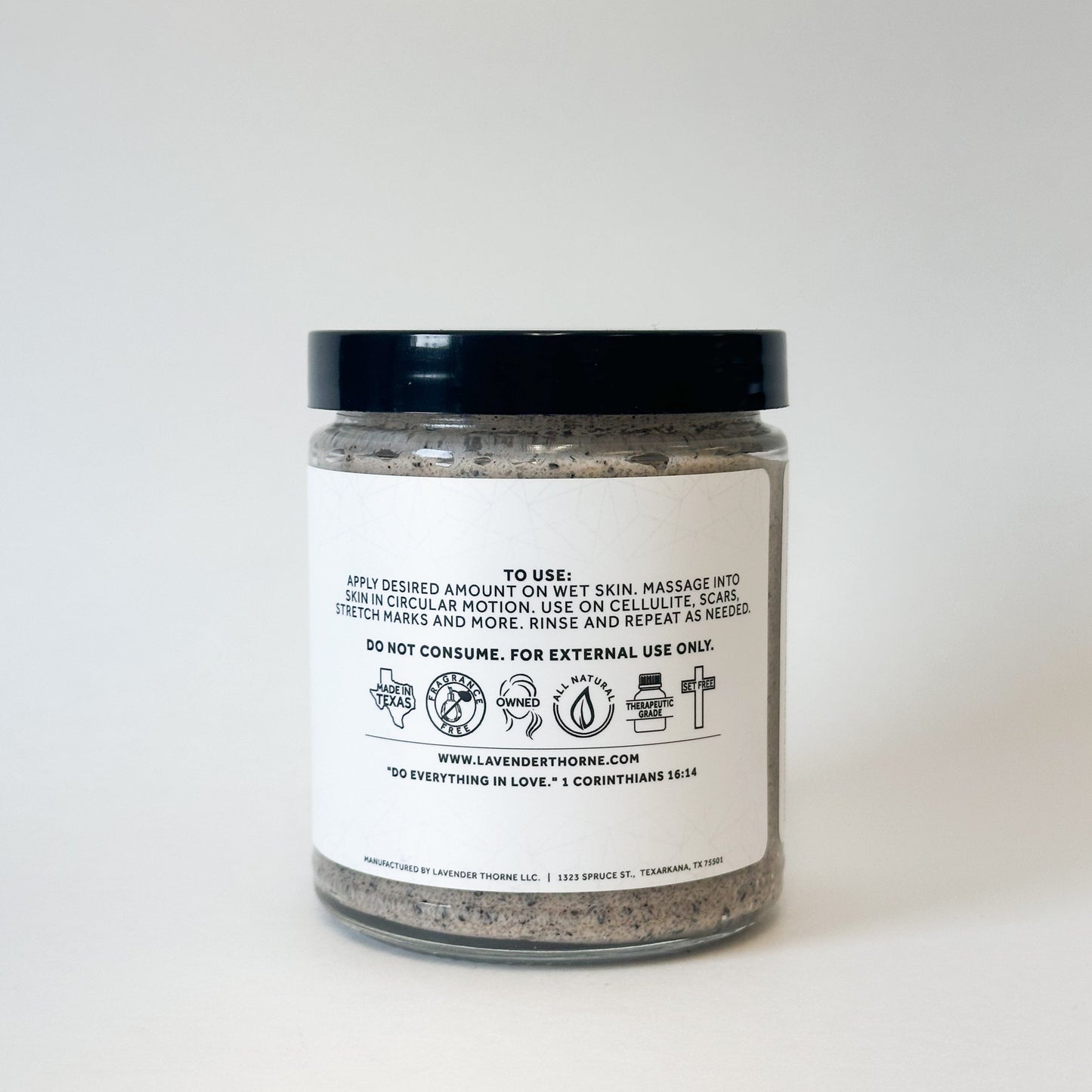 Holy Grounds - Coffee Sugar Scrub, 8oz, Lavender Thorne