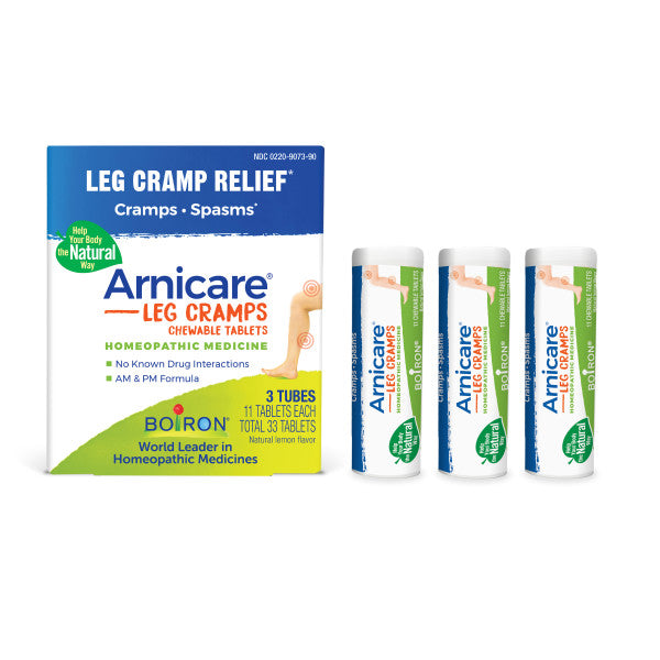 Arnicare Leg Cramps, Homeopathic Leg Cramp Relief, 3 tubes