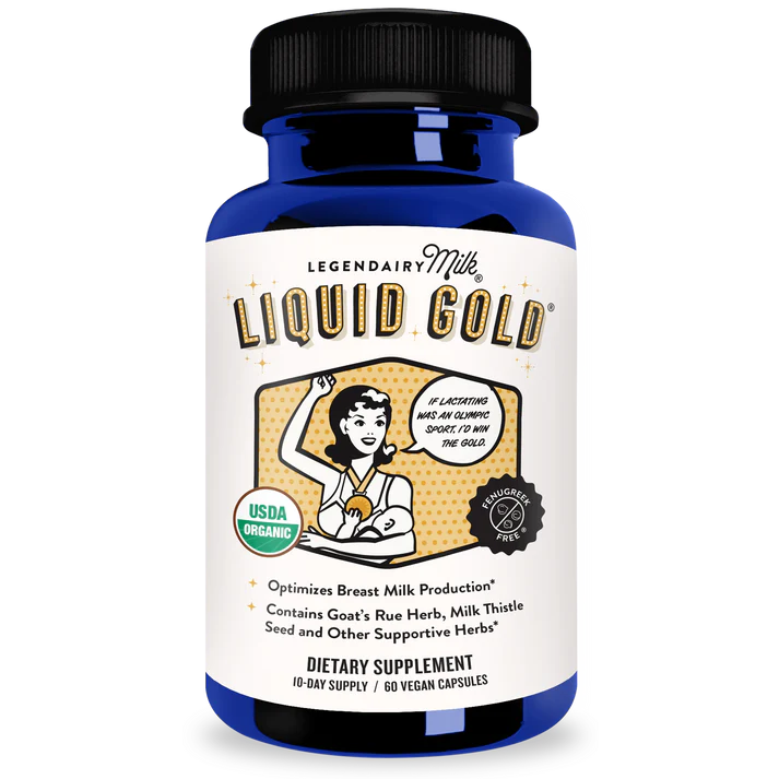 Liquid Gold, 60 Vegetarian Capsules, Legendairy Milk