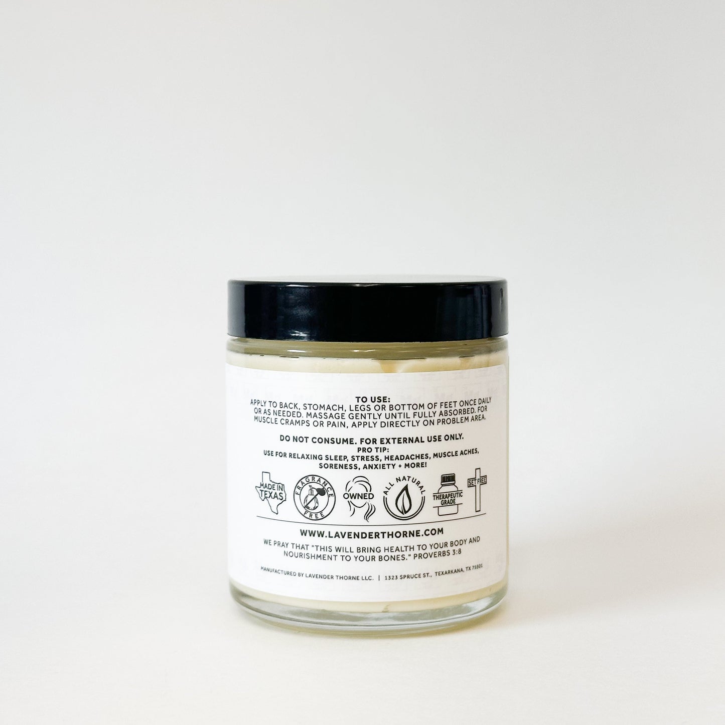 Magnesium Butter, 4 fl oz, Lavender Thorne