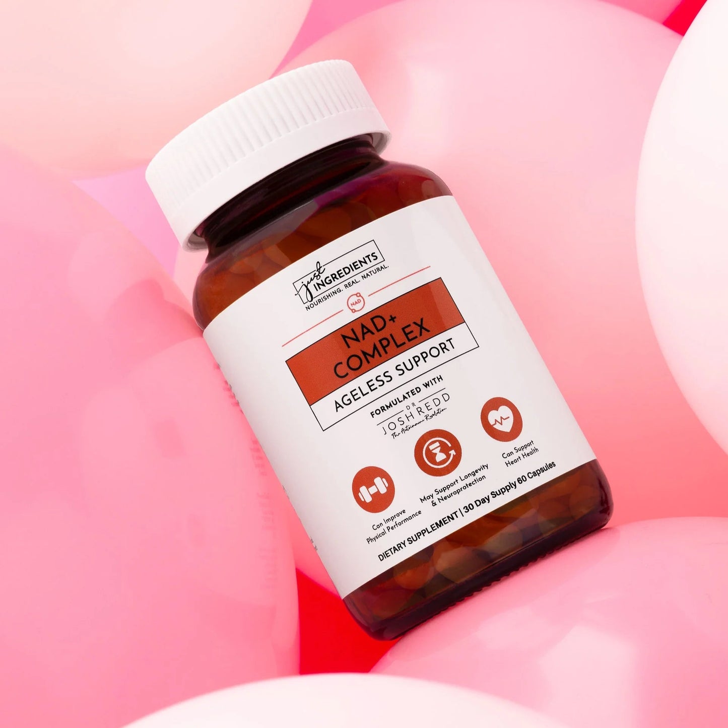 NAD+ Complex, 60 Capsules, Just Ingredients