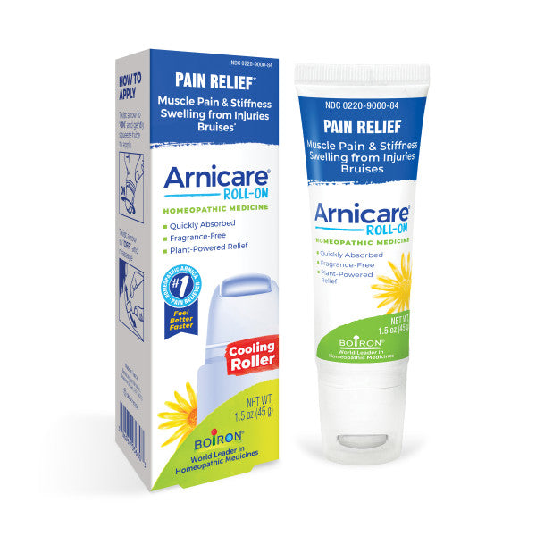 Arnicare Roll-On, Homeopathic Medicine for Pain Relief, 1.5 oz., Boiron