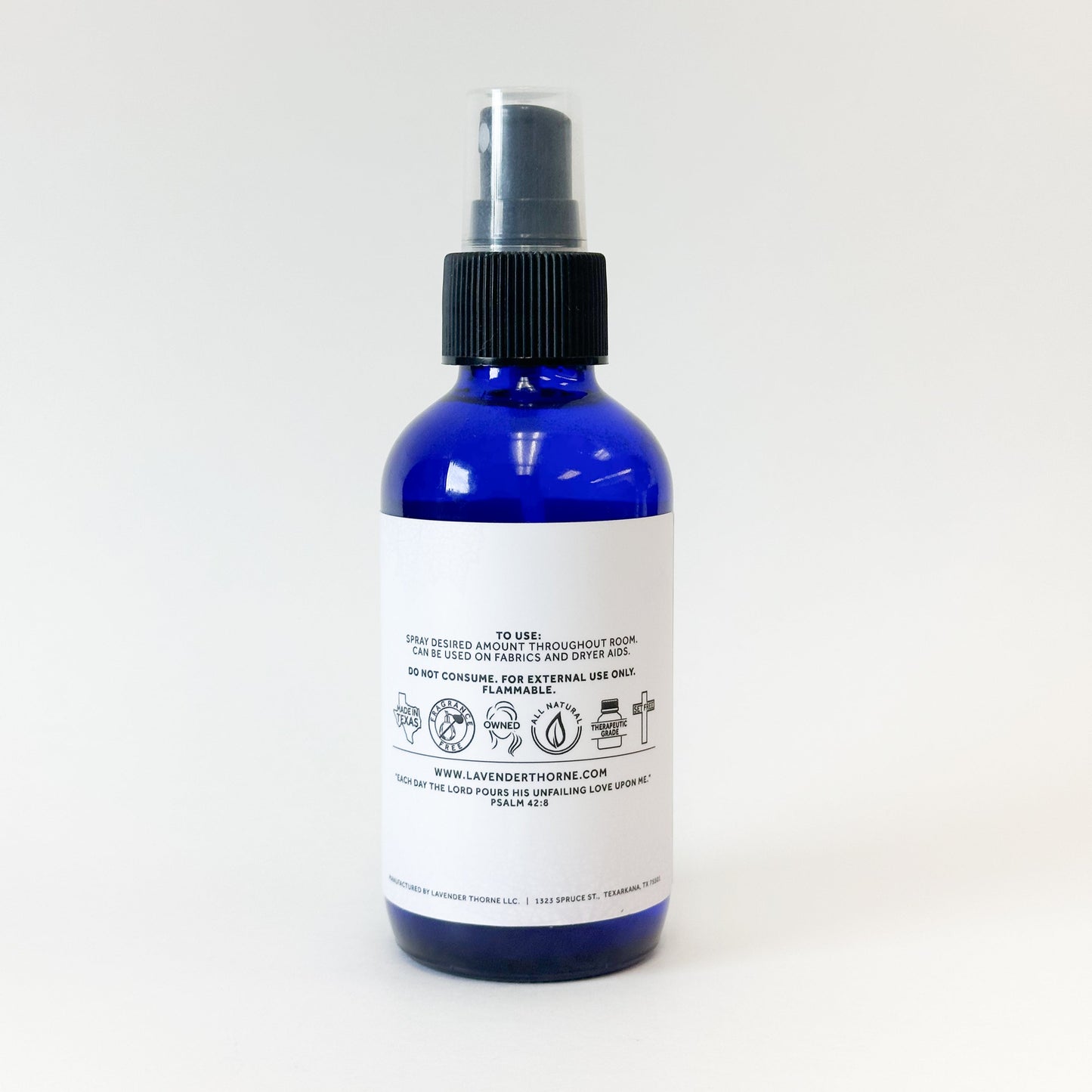 Spiced Vanilla - Room & Fabric Spray, 4oz, Lavender Thorne