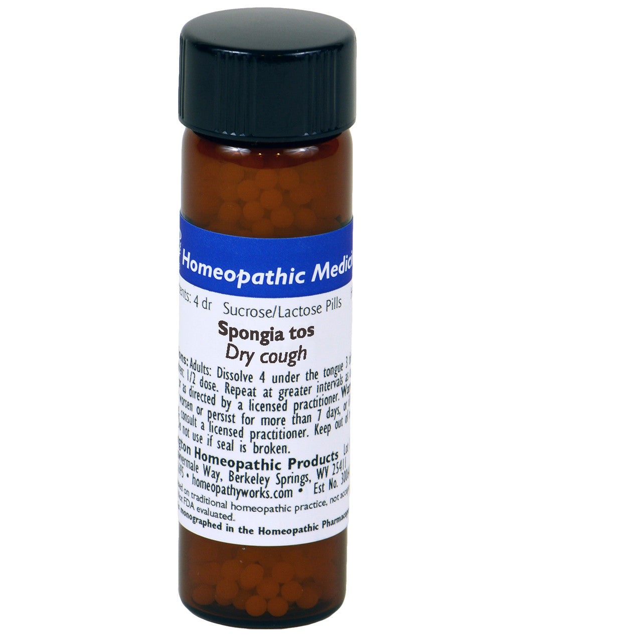 Spongia Tosta, Homeopathic Medicine for Dry Cough, WHP