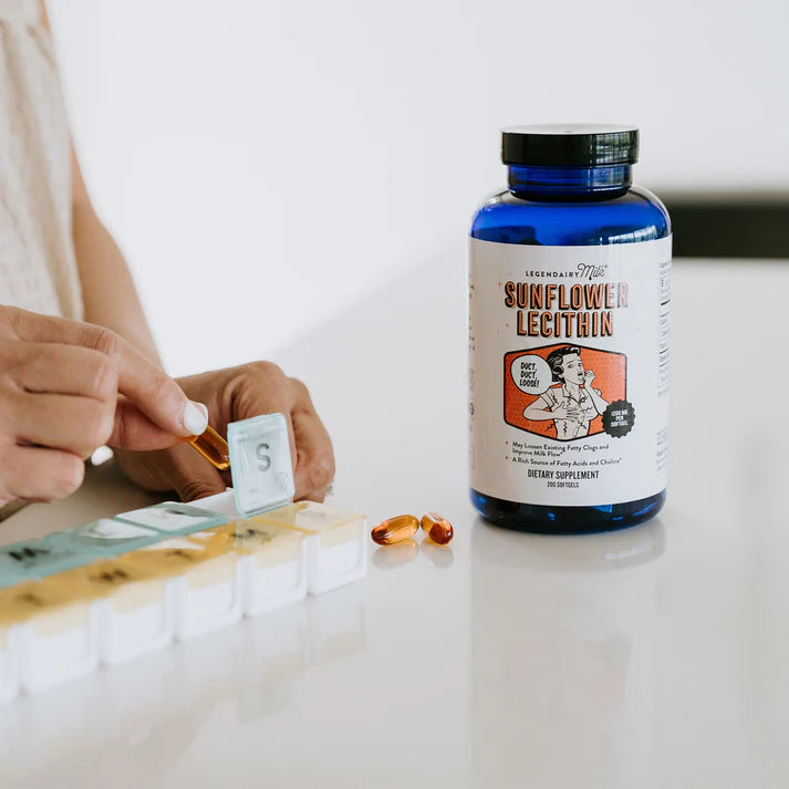 Sunflower Lecithin, 1200mg Per Soft Gel, 200 Soft Gels
