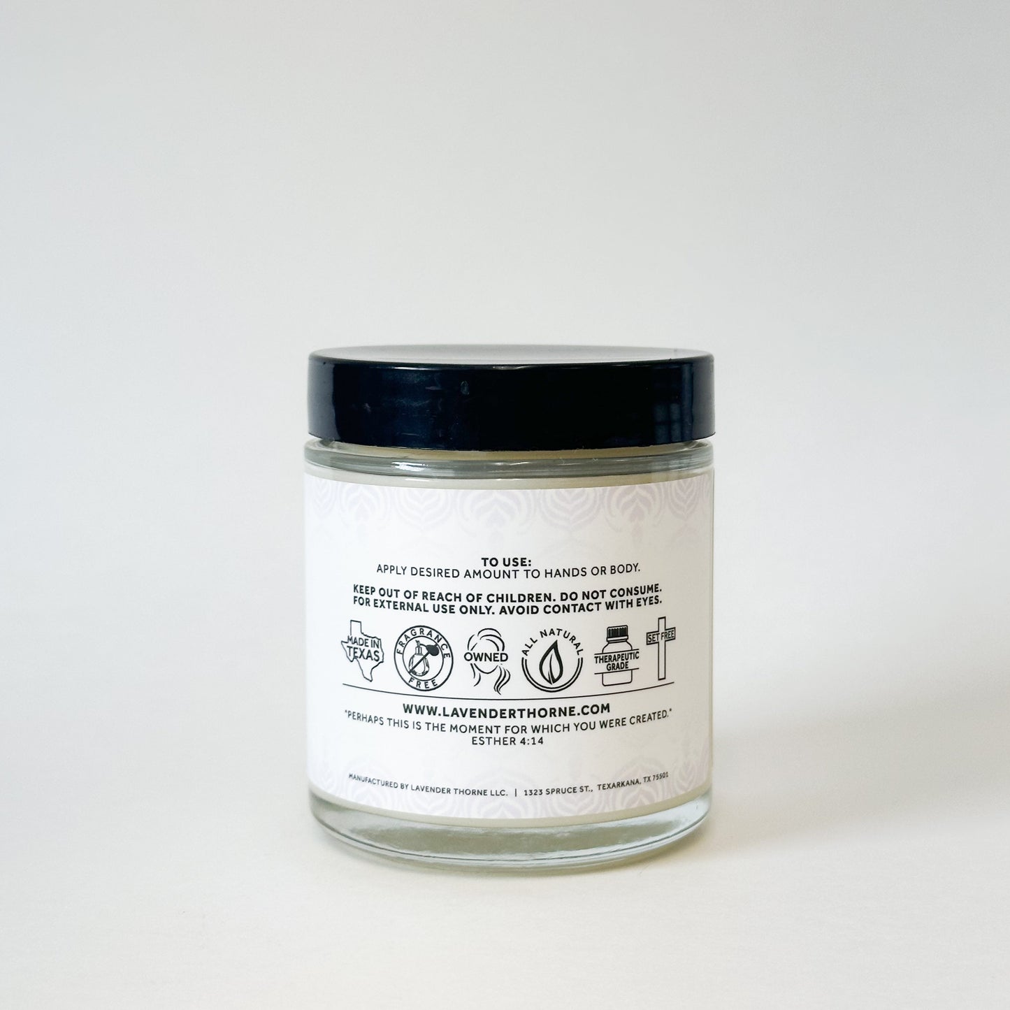 Wintermint Latte - Peppermint & Lavender Hand + Body Lotion, 4oz, Lavender Thorne